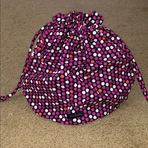 VERA BRADLEY COSMETIC TRAVEL BAG
